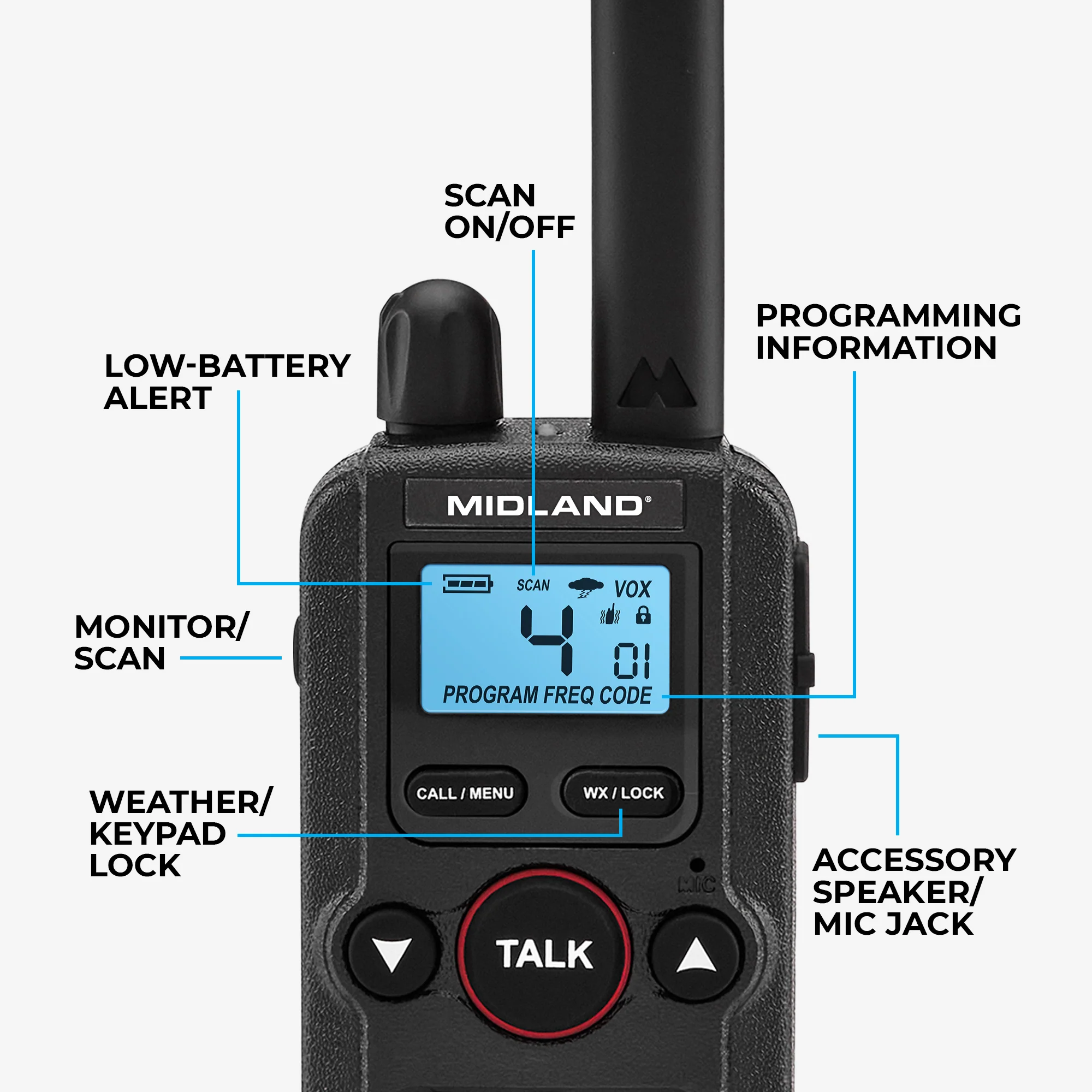 BR180 BizTalk Radio 6-Pack Bundle - BR180X6BGC - Image 8