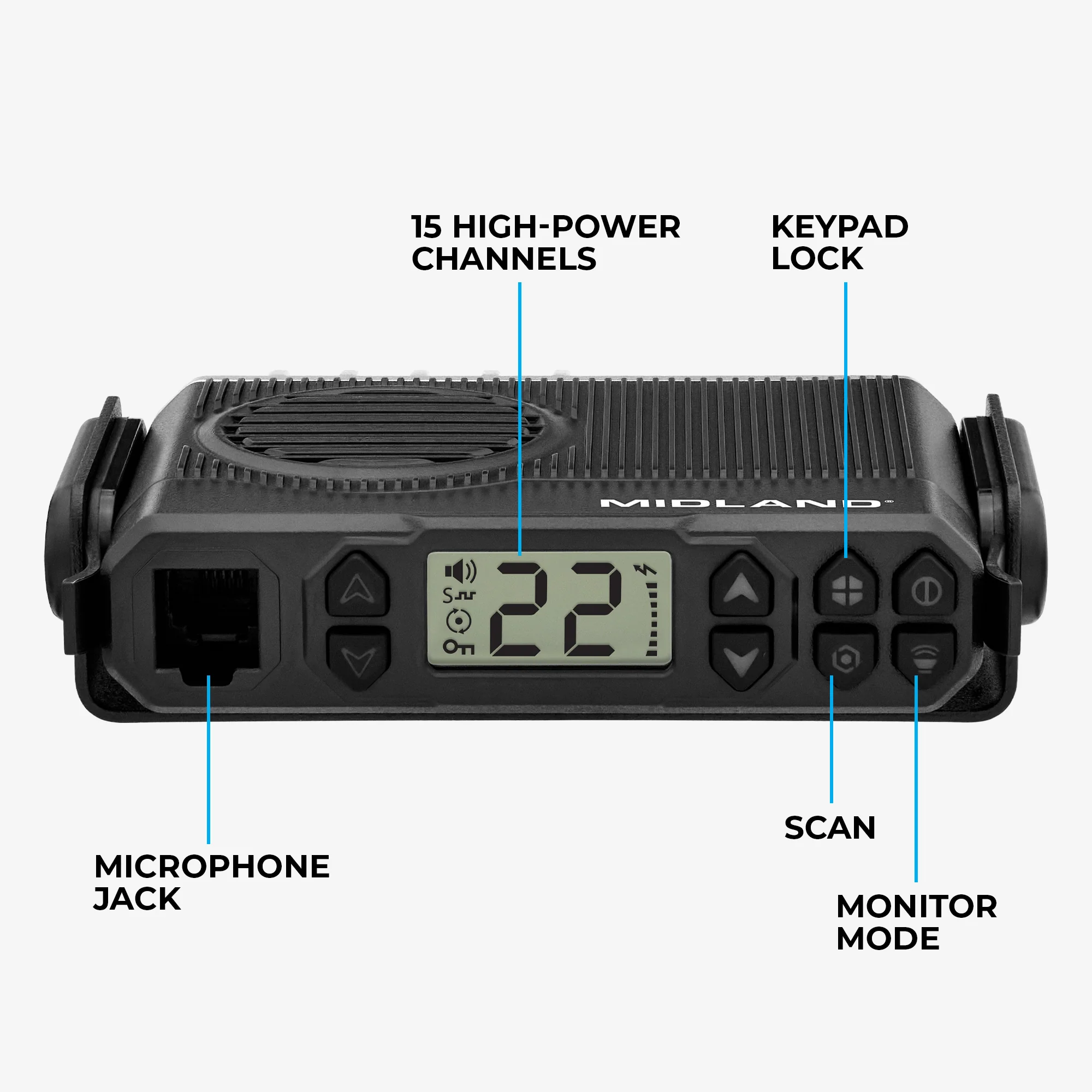 MXT105 5-Watt GMRS Micromobile Two-Way Radio - Image 3