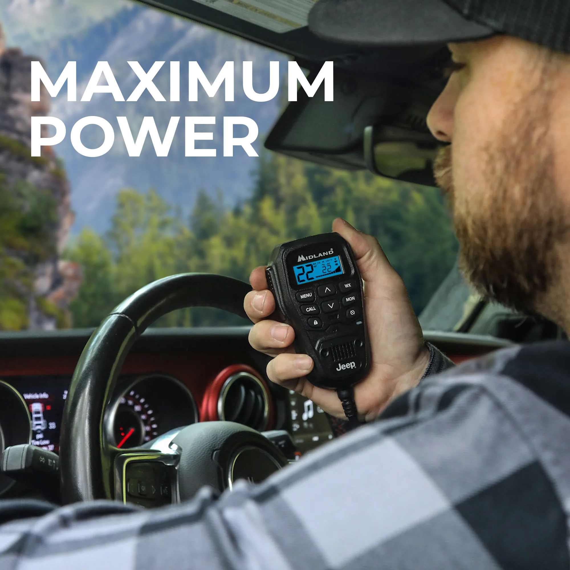 MXT575J 50W MicroMobile GMRS Two-Way Radio | Jeep - Image 4