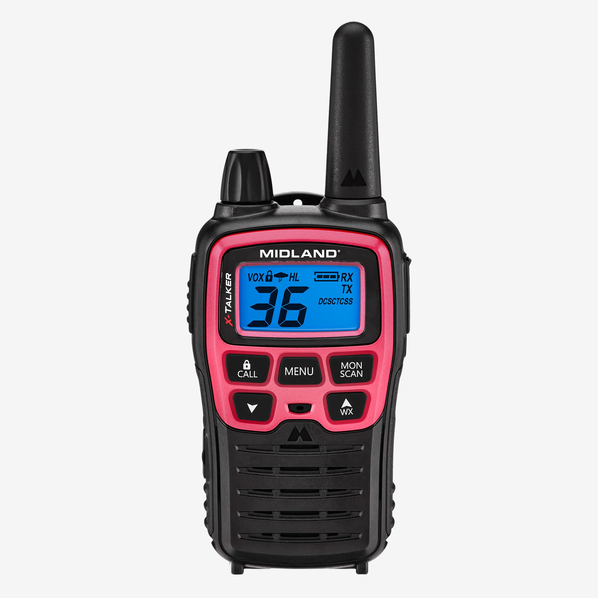 T71 X-Talker FRS Walkie Talkie 2-Pack Pink - T71PNK - Image 4